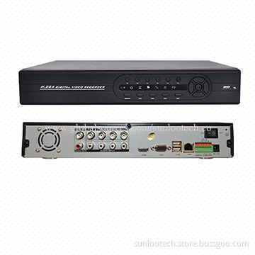 Standalone DVRs, 4CH full D1 recording, cloud technology, P2P supported